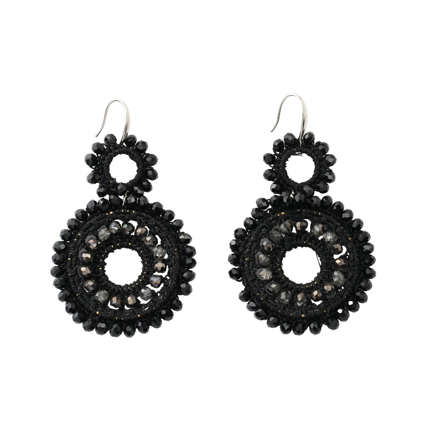 Silber Blinki–Kollektion (Helena) Black Eclipse
