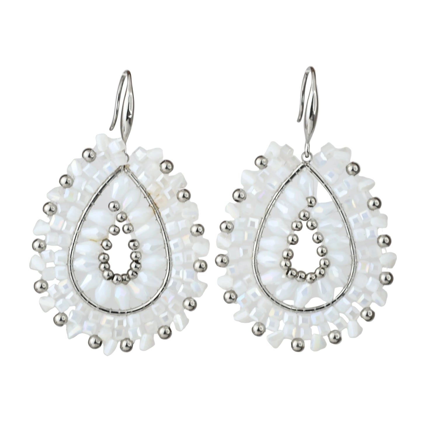 Silber Edelstahl Blinki–Kollektion (Romi) Frost White