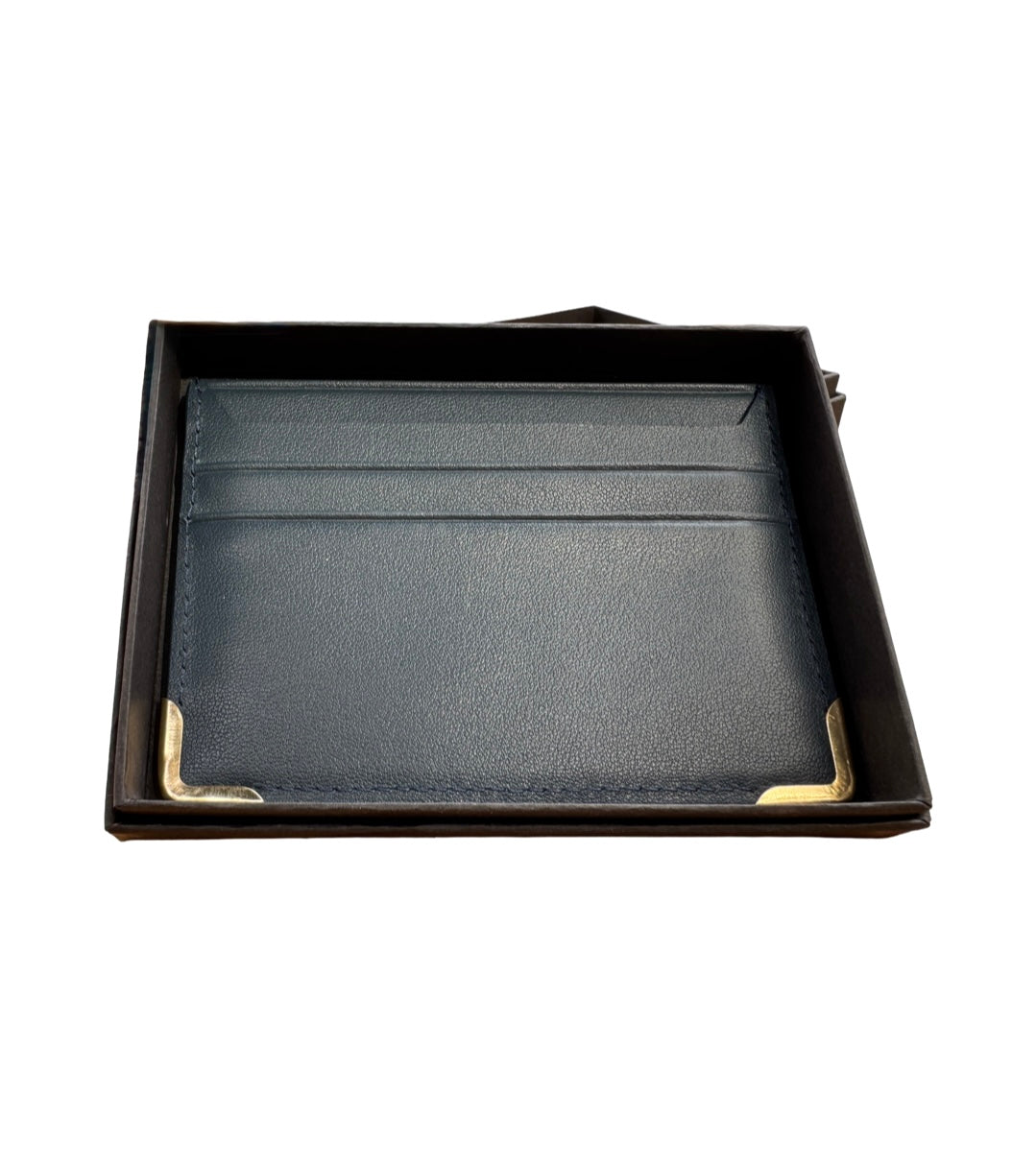 Maison Cartelle Card Holder Navy-Blue