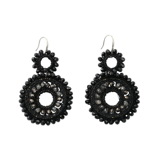 Silber Blinki–Kollektion (Helena) Black Eclipse