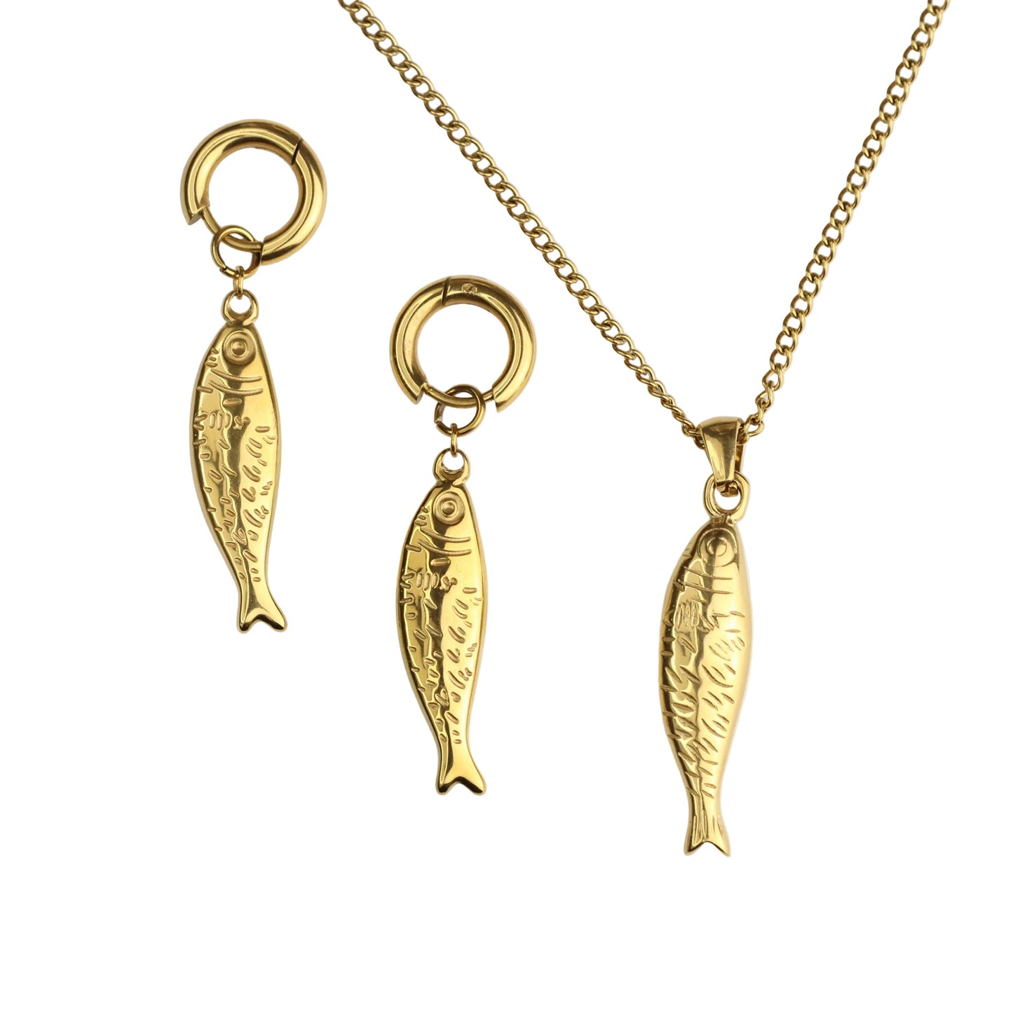 Gold-Edelstahl Kollektion – Ocean Harmony Set