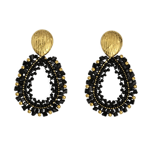 Edelstahl-Blinki-Kollektion (Amelie) Mitternachtsglanz