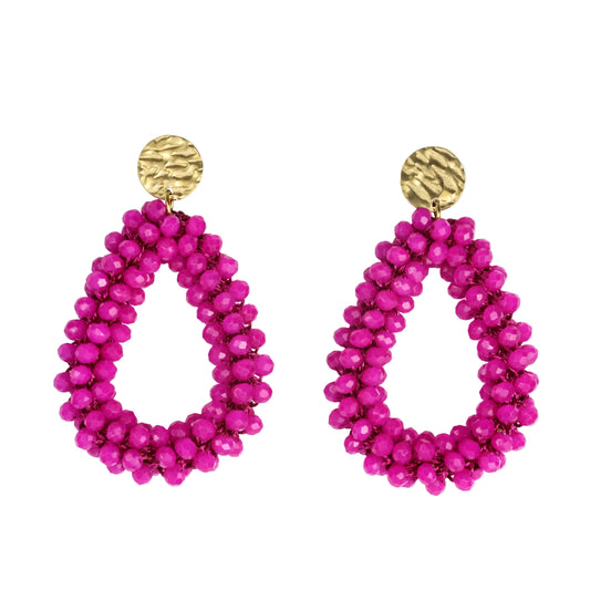 Edelstahl - Blinki Kollektion (Lilly) Fuchsia Bloom