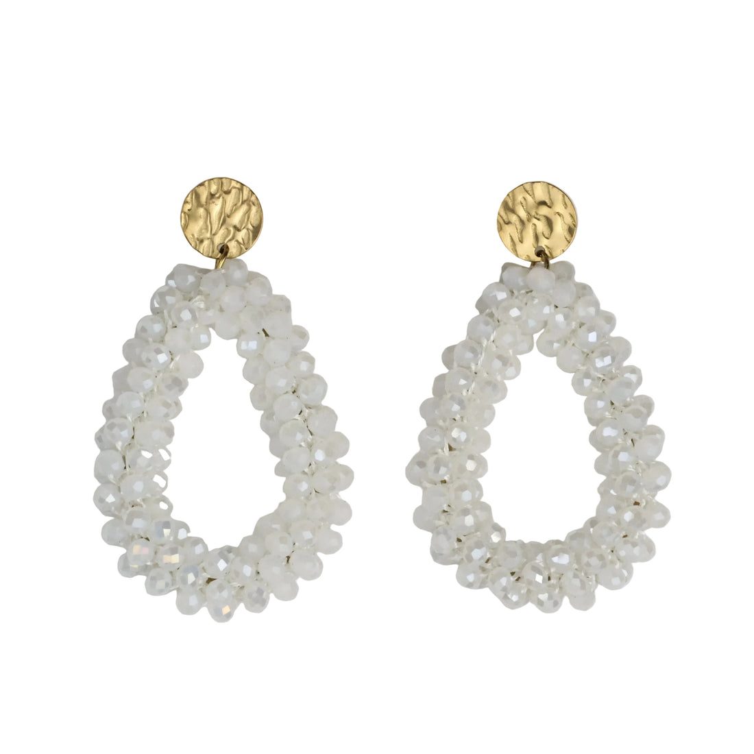 Edelstahl – Blinki Kollektion (Lilly) Crystal Pearl