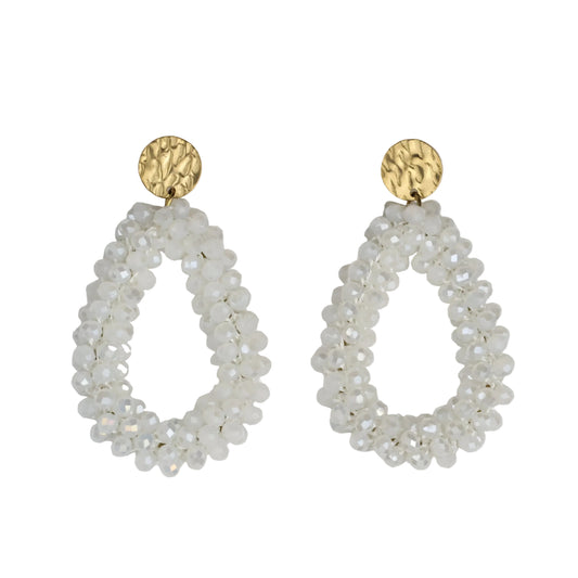 Edelstahl – Blinki Kollektion (Lilly) Crystal Pearl