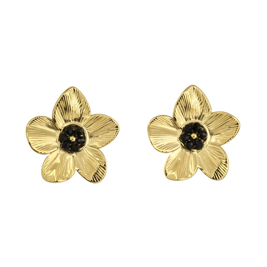 Kollektion (Alina) Golden Blossom Schwarz