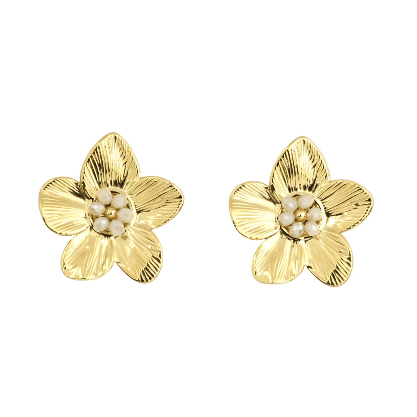 Kollektion (Alina) Golden Blossom Cremeweiß