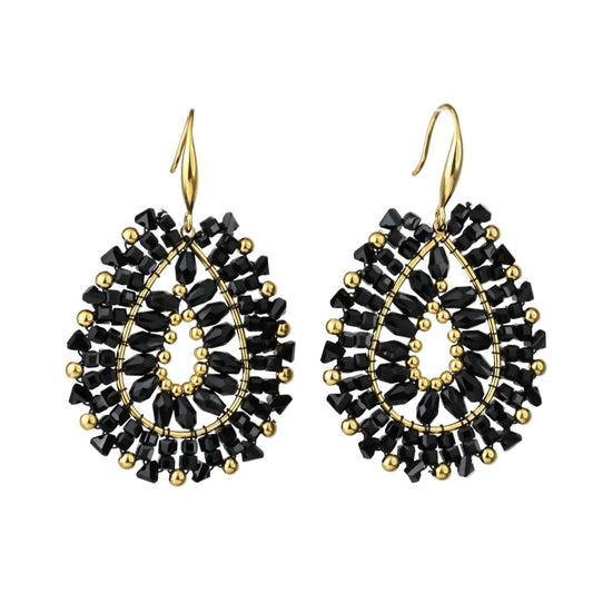 Edelstahl Blinki–Kollektion (Romi) Noir Gold