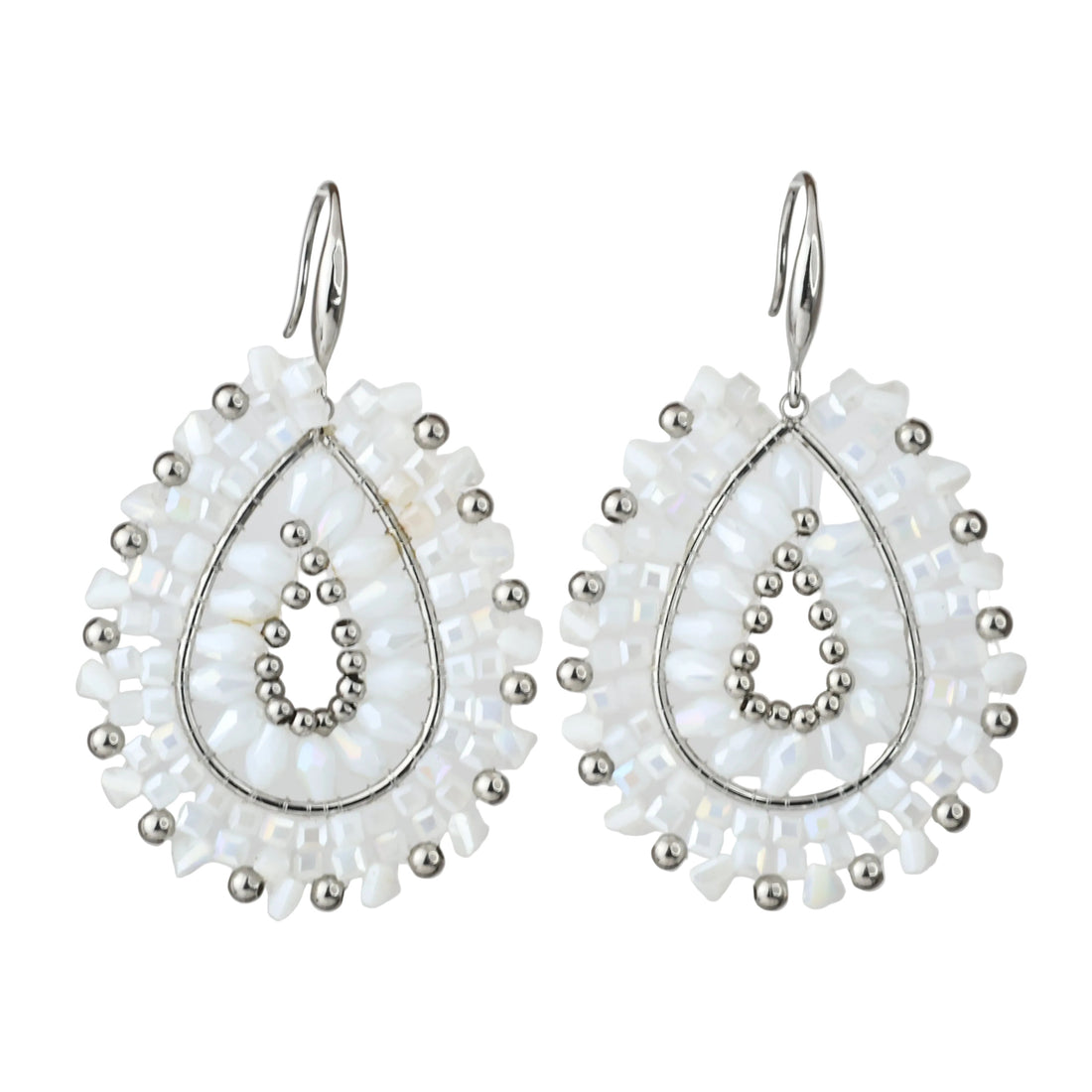 Silber Edelstahl Blinki–Kollektion (Romi) Frost White