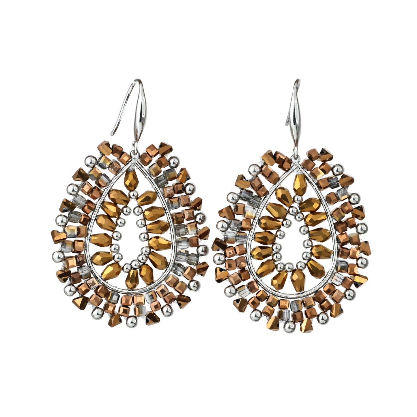 Silber Edelstahl Blinki–Kollektion (Romi) Golden Sand