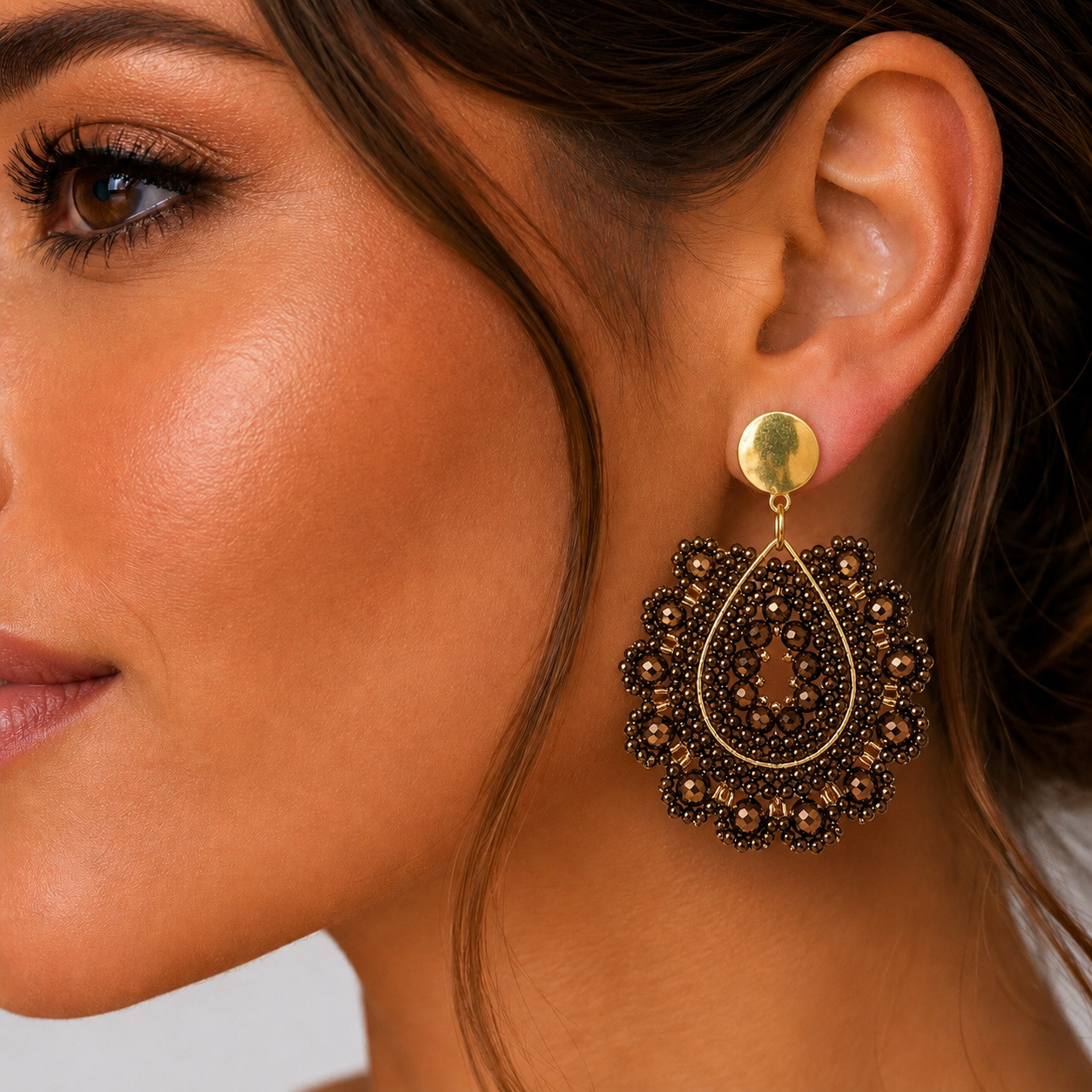 Edelstahl - Kollektion (Blinki) Hanna Golden Mocha