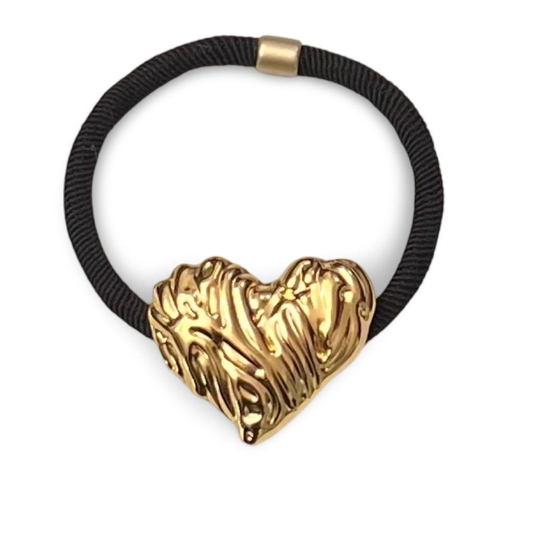 Ein Herz – zwei Looks: Als Haargummi und Armband ein echtes Stilwunder