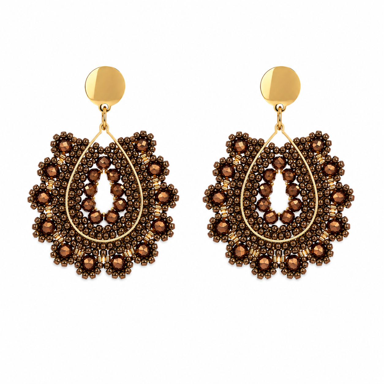 Edelstahl - Kollektion (Blinki) Hanna Golden Mocha