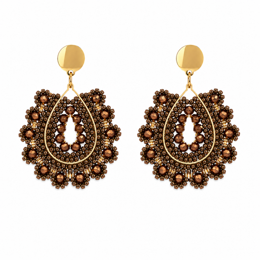 Edelstahl - Kollektion (Blinki) Hanna Golden Mocha