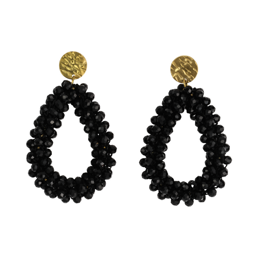 Edelstahl - Blinki Kollektion (Lilly) Nachtschwarz