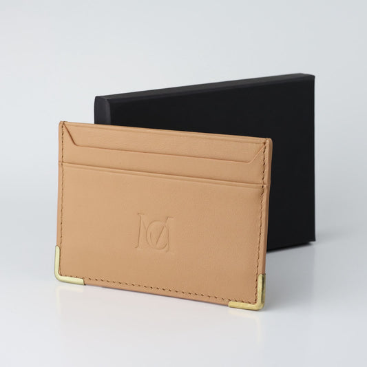 Maison Cartelle Cardholder – Beige