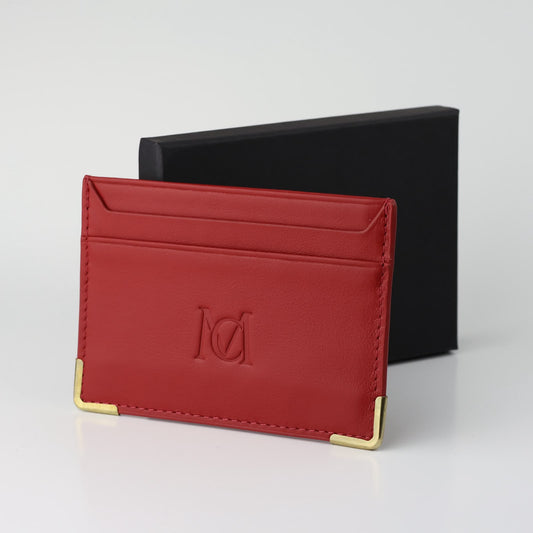 Maison Cartelle Cardholder – Rot