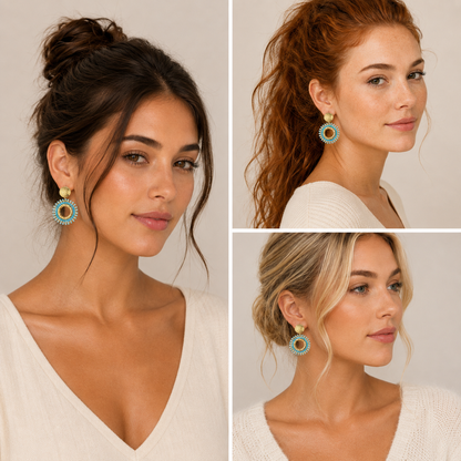 Edelstahl – Blinki Kollektion (Vivienne) – Azure Glow